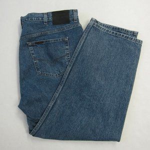 Harley Davidson Mens Jeans 42x30 Blue Biker Pants